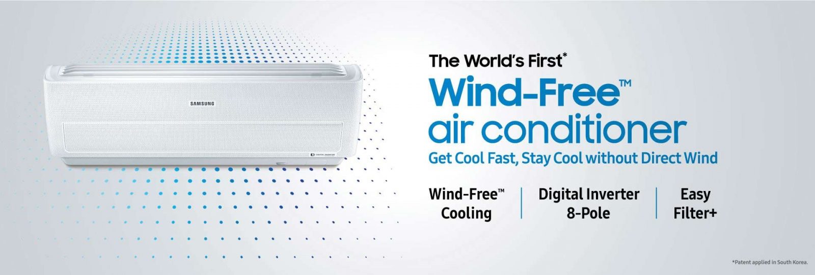 Samsung Air Conditioning Banner